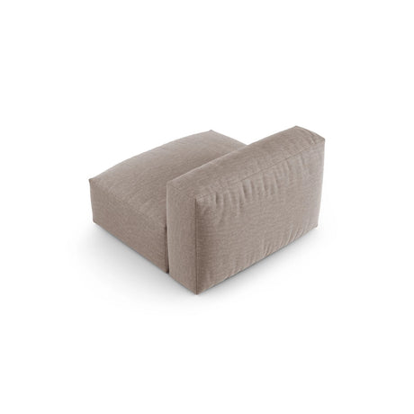 Martina Modulares Sofa Sitzelement, Sitztiefe 90 cm, aus Strukturierter Stoff in Dunkelbeige (Boston Trufa), 120x90 cm von Micadoni – Bild 4