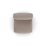 Martina Modulares Sofa Sitzelement, Sitztiefe 90 cm, aus Strukturierter Stoff in Dunkelbeige (Boston Trufa), 120x90 cm von Micadoni – Bild 5