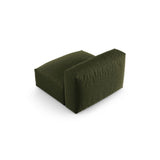 Martina Modulares Sofa Sitzelement, Sitztiefe 90 cm, aus Strukturierter Stoff in Grün (Boston Forest), 120x90 cm von Micadoni – Bild 4