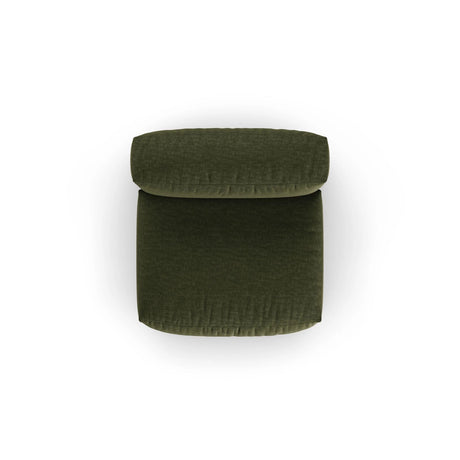 Martina Modulares Sofa Sitzelement, Sitztiefe 90 cm, aus Strukturierter Stoff in Grün (Boston Forest), 120x90 cm von Micadoni – Bild 5