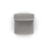 Martina Modulares Sofa Sitzelement, Sitztiefe 90 cm, aus Strukturierter Stoff in Hellgrau (Boston Light Grey), 120x90 cm von Micadoni – Bild 5