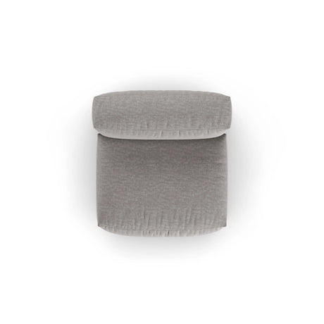 Martina Modulares Sofa Sitzelement, Sitztiefe 90 cm, aus Strukturierter Stoff in Hellgrau (Boston Light Grey), 120x90 cm von Micadoni – Bild 5