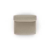 Martina Modulares Sofa Sitzelement, Sitztiefe 90 cm, aus Strukturierter Stoff in Leichtes Beige (Boston Toffee), 132x120 cm von Micadoni – Bild 5