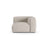 Martina Modulares Sofa Sitzelement, Symmetrisch, Sitztiefe 90 cm, aus Boucle in Beige (Monet Sand), 120x120 cm von Micadoni – Bild 1