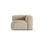 Martina Modulares Sofa Sitzelement, Symmetrisch, Sitztiefe 90 cm, aus Samt, Cord, Boucle oder Strukturstoff, 120x120 cm von Micadoni – Bild 1