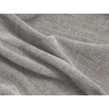 Martina Modulares Sofa Sitzelement, Symmetrisch, Sitztiefe 90 cm, aus Strukturierter Stoff in Hellgrau (Boston Light Grey), 120x120 cm von Micadoni – Bild 6