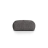 Martina Pouf aus Boucle in Anthrazit (Monet Anthracite), 106x106 cm von Micadoni – Bild 1