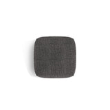 Martina Pouf aus Boucle in Anthrazit (Monet Anthracite), 106x106 cm von Micadoni – Bild 4