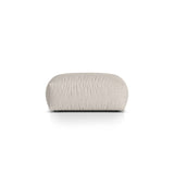 Martina Pouf aus Boucle in Beige (Monet Sand), 106x106 cm von Micadoni – Bild 1