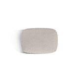 Martina Pouf aus Boucle in Beige (Monet Sand), 95x65 cm von Micadoni – Bild 4