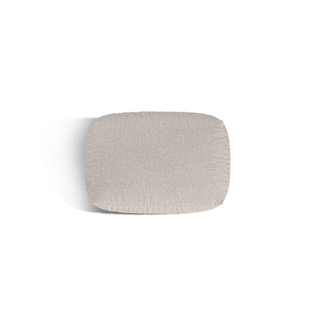 Martina Pouf aus Boucle in Beige (Monet Sand), 95x65 cm von Micadoni – Bild 4