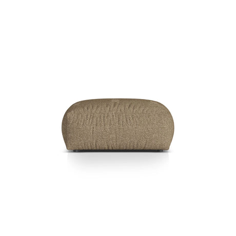 Martina Pouf aus Boucle in Cappuccino (Monet Cappucino), 106x106 cm von Micadoni – Bild 1