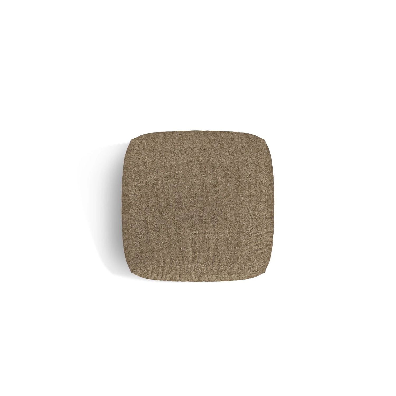 Martina Pouf aus Boucle in Cappuccino (Monet Cappucino), 106x106 cm von Micadoni – Bild 4