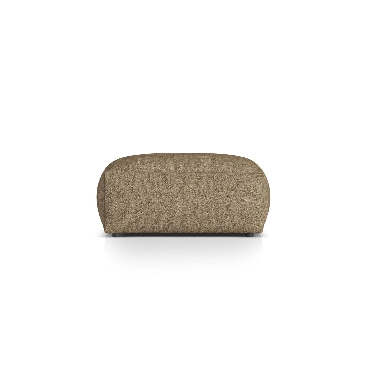 Martina Pouf aus Boucle in Cappuccino (Monet Cappucino), 95x65 cm von Micadoni – Bild 1