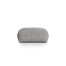 Martina Pouf aus Boucle in Graphit (Monet Graphite), 106x106 cm von Micadoni – Bild 1