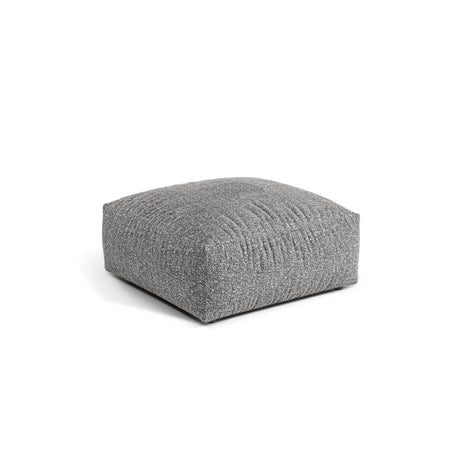 Martina Pouf aus Boucle in Graphit (Monet Graphite), 106x106 cm von Micadoni – Bild 3