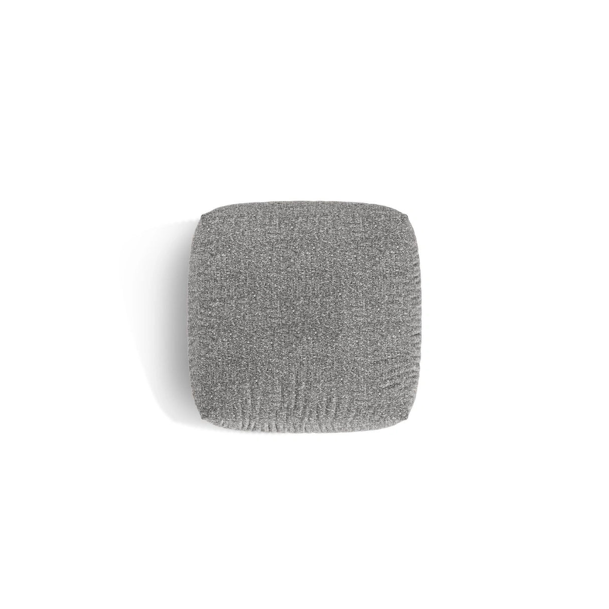 Martina Pouf aus Boucle in Graphit (Monet Graphite), 106x106 cm von Micadoni – Bild 4