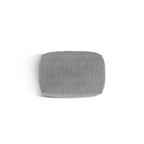 Martina Pouf aus Boucle in Graphit (Monet Graphite), 95x65 cm von Micadoni – Bild 4