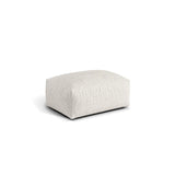 Martina Pouf aus Boucle in Grau Beige meliert (Monet Pearl), 95x65 cm von Micadoni – Bild 3