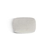 Martina Pouf aus Boucle in Grau Beige meliert (Monet Pearl), 95x65 cm von Micadoni – Bild 4