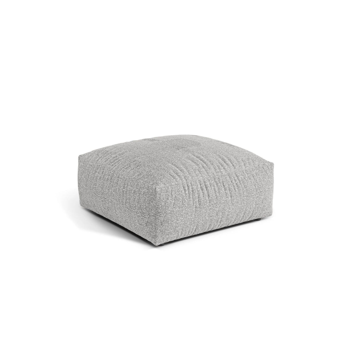 Martina Pouf aus Boucle in Silber (Monet Silver), 106x106 cm von Micadoni – Bild 3