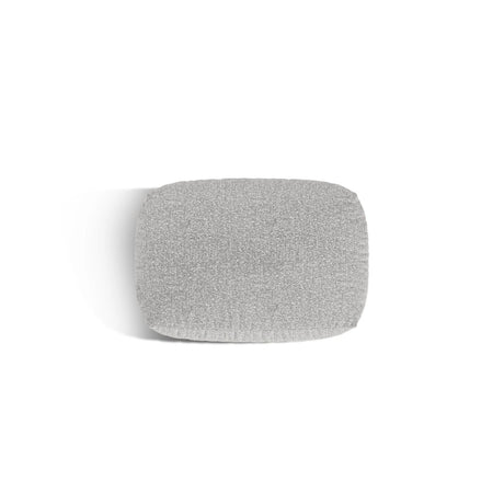 Martina Pouf aus Boucle in Silber (Monet Silver), 95x65 cm von Micadoni – Bild 4