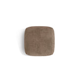 Martina Pouf aus Cord in Acorn (Tilia 17), 106x106 cm von Micadoni – Bild 4
