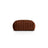 Martina Pouf aus Cord in Brick (Tilia 52), 106x106 cm von Micadoni – Bild 1