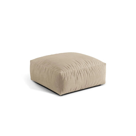 Martina Pouf aus Samt, Cord, Boucle oder Strukturstoff, 106x106 cm von Micadoni – Bild 3