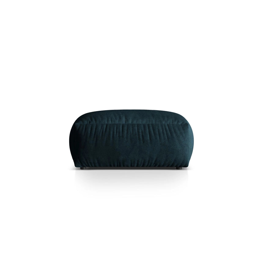 Martina Pouf aus Samt in Deep Petrol (Vogue 13), 106x106 cm von Micadoni – Bild 1