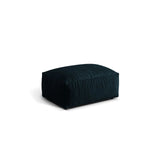Martina Pouf aus Samt in Deep Petrol (Vogue 13), 95x65 cm von Micadoni – Bild 3
