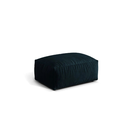Martina Pouf aus Samt in Deep Petrol (Vogue 13), 95x65 cm von Micadoni – Bild 3