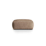 Martina Pouf aus Samt in Dunkelbeige (Vogue 3), 95x65 cm von Micadoni – Bild 1