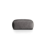 Martina Pouf aus Samt in Grau (Vogue 15), 95x65 cm von Micadoni – Bild 1