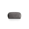 Martina Pouf aus Samt in Grau (Vogue 15), 95x65 cm von Micadoni – Bild 1