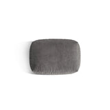 Martina Pouf aus Samt in Grau (Vogue 15), 95x65 cm von Micadoni – Bild 4