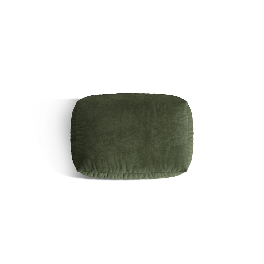 Martina Pouf aus Samt in Grün (Vogue 11), 95x65 cm von Micadoni – Bild 4