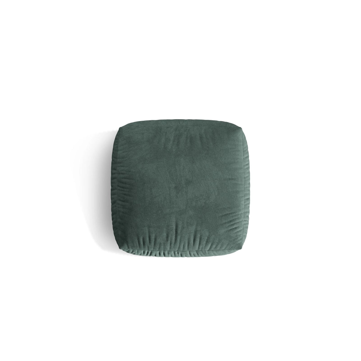 Martina Pouf aus Samt in Petrol (Vogue 12), 106x106 cm von Micadoni – Bild 4