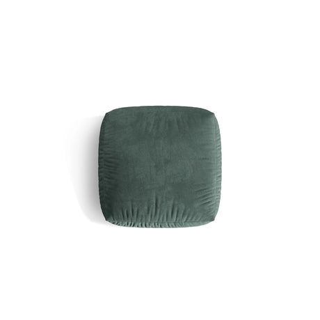 Martina Pouf aus Samt in Petrol (Vogue 12), 106x106 cm von Micadoni – Bild 4
