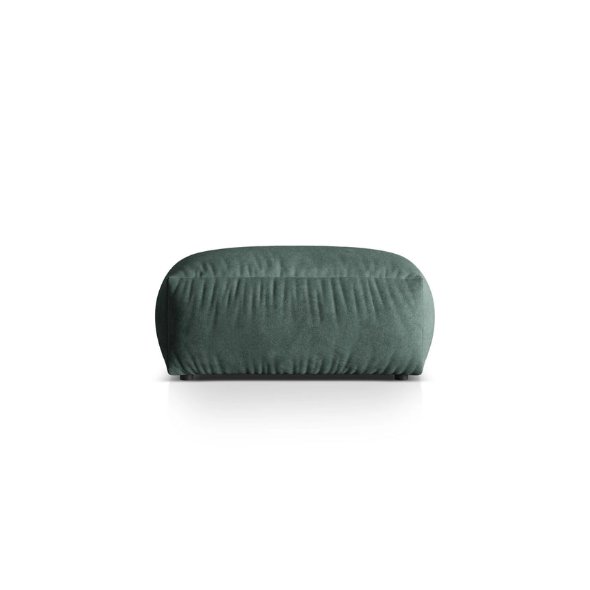 Martina Pouf aus Samt in Petrol (Vogue 12), 95x65 cm von Micadoni – Bild 1