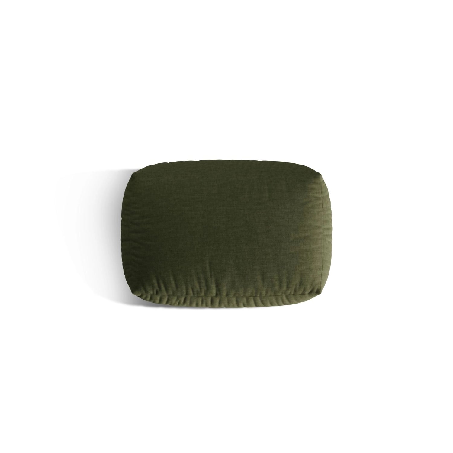 Martina Pouf aus Strukturierter Stoff in Grün (Boston Forest), 95x65 cm von Micadoni – Bild 4