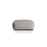 Martina Pouf aus Strukturierter Stoff in Hellgrau (Boston Light Grey), 106x106 cm von Micadoni – Bild 1