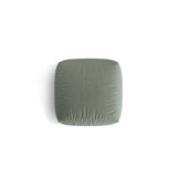 Martina Pouf aus Strukturierter Stoff in Moosgrün (Boston Water Green), 106x106 cm von Micadoni – Bild 4