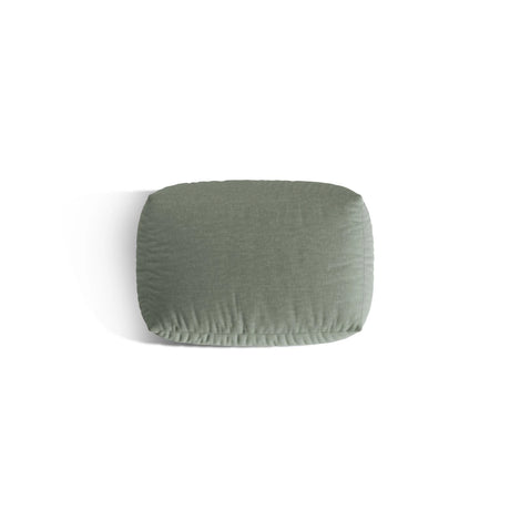 Martina Pouf aus Strukturierter Stoff in Moosgrün (Boston Water Green), 95x65 cm von Micadoni – Bild 4
