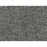 Martina modulares Panoramasofa, Linke Seite, Sitztiefe 76 cm, aus Boucle in Graphit (Monet Graphite), 406x316 cm von Micadoni – Bild 5