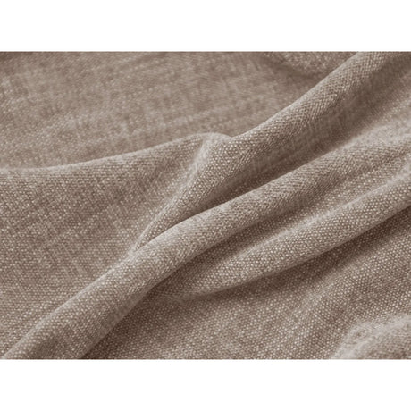 Martina modulares Panoramasofa, Linke Seite, Sitztiefe 76 cm, aus Strukturierter Stoff in Dunkelbeige (Boston Trufa), 406x316 cm von Micadoni – Bild 5