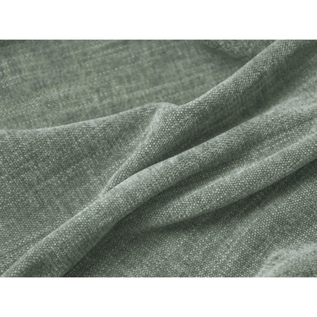 Martina modulares Panoramasofa, Linke Seite, Sitztiefe 76 cm, aus Strukturierter Stoff in Moosgrün (Boston Water Green), 406x316 cm von Micadoni – Bild 5