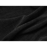 Martina modulares Panoramasofa, Linke Seite, Sitztiefe 76 cm, aus Strukturierter Stoff in Schwarz (Boston Black), 406x316 cm von Micadoni – Bild 5