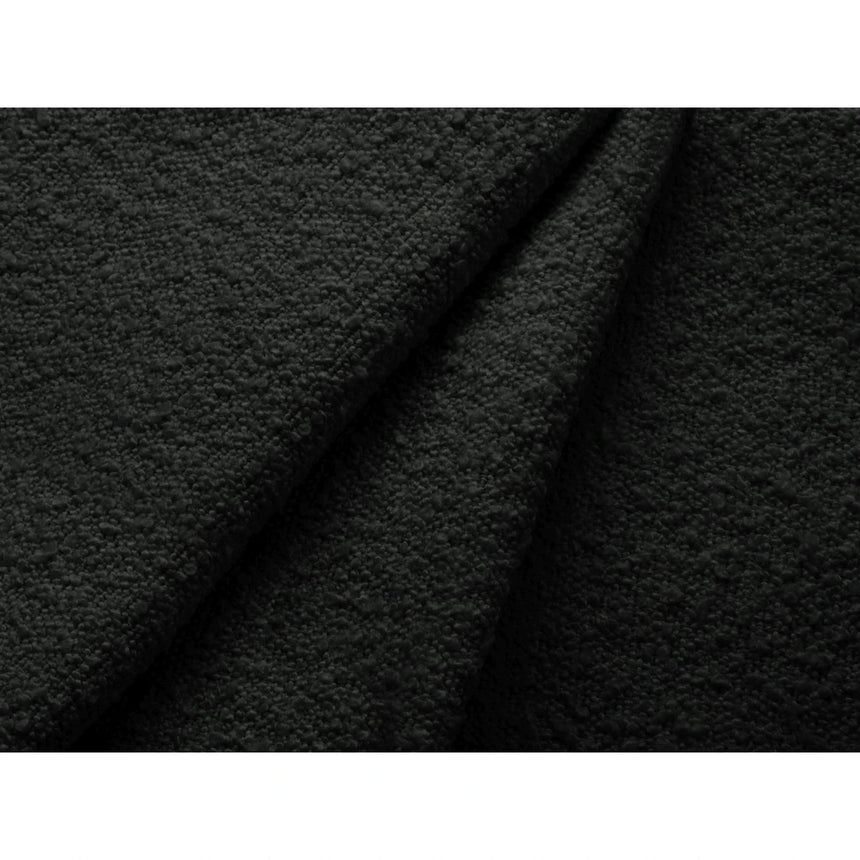 Miley Modulares 3-Sitzer Sofa, Linke Seite, aus Boucle in Schwarz (Baloo 2082), 303x126 cm von Micadoni – Bild 7