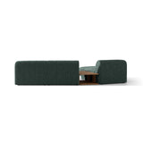 Miley Modulares 3-Sitzer Sofa, Linke Seite, aus Chenille in Petrol (Haga 78), 303x178 cm von Micadoni – Bild 6